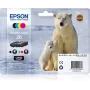 Epson 26 C13T26164020 tintes kasetņu iepakojums, 4 gab., melna, ciānzila, fuksīna, dzeltena