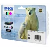 Epson 26 C13T26164020 tintes kasetņu iepakojums, 4 gab., melna, ciānzila, fuksīna, dzeltena