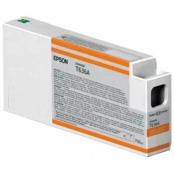 Epson T636A00 UltraChrome HDR oranža tintes kasetne 700 ml