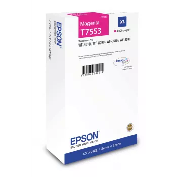Epson C13T755340 oriģinālā tintes kasetne (XL) augstas ietilpības, fuksīna, 1 gab.