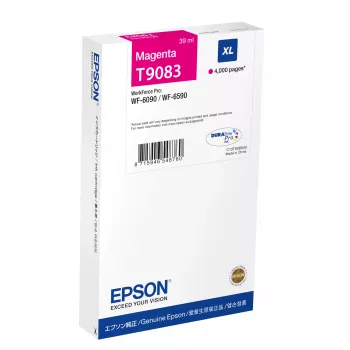 Tintes kasetne XL Magenta – Epson C13T908340, pigmenta 39 ml, 4000 lpp