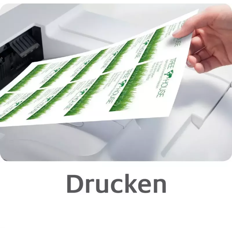 Avery Zweckform Quick&Clean C32011-25 vizītkartes, baltas, 200 g/m², 250 gab. (25 lapas)