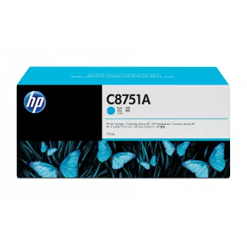 HP C8751A Cyan oriģinālā tintes kasetne 1 gab.