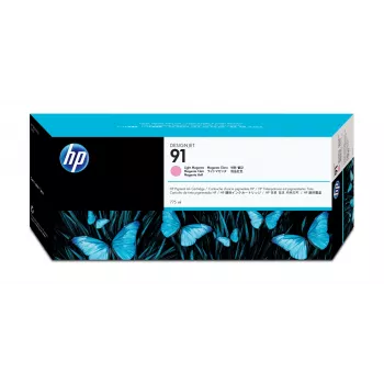 HP 91 775 ml Light Magenta pigmenta tinte HP DesignJet Z6100 sērijai