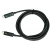 QNAP CAB-TBT315M-40G Thunderbolt kabelis 1.5 m 40 Gbit/s Melns