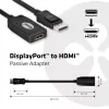 DisplayPort uz HDMI pasīvais adapteris CLUB3D CAC-1001
