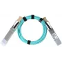 BlueOptics CBL-0310-001-BO InfiniBand/optiskais kabelis 1 m QSFP Oranžs