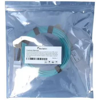BlueOptics CBL-0310-010-BO InfiniBand/optiskais kabelis 10 m QSFP vīriešu/vīriešu