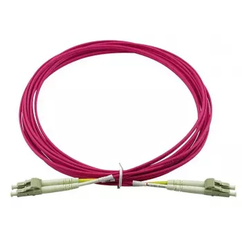 BlueOptics CBL-LC-OM4-15M-BO Duplex LC optiskās šķiedras kabelis 15m vīrieša/vīrieša