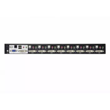 ATEN 8-Port USB DVI Dual Link KVM Slēdzis ar Audio (CS1788)