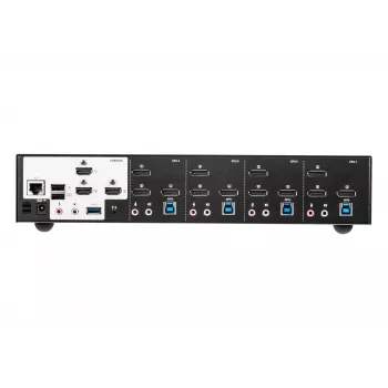 ATEN CS1964-AT-G KVMP slēdzis 4 portiem USB 3.0 4K DP TRIPLE VIEW