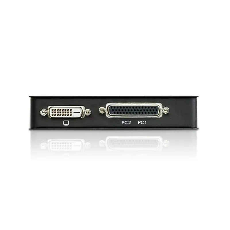 ATEN CS72D 2-portu USB DVI KVM slēdzis Melns