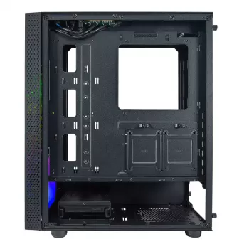 PC korpuss Azza Celesta Midi Tower Melns