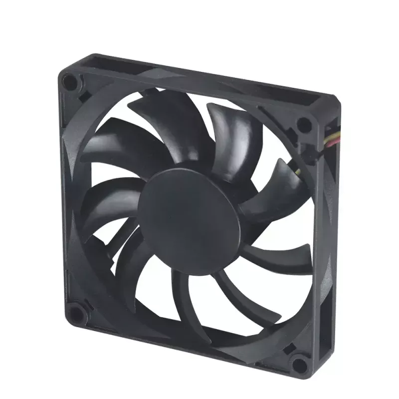Akasa Slimfan DFS801512M 8 cm melns