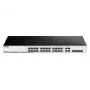 D-Link 28-Portu Gigabit viedais pārvaldāmais slēdzis ar 4 Combo portiem
