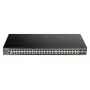 D-Link 48-portu Gigabit viedais pārslēgs ar 4 x 10G SFP+