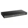 D-Link 48-portu Gigabit viedais pārslēgs ar 4 x 10G SFP+