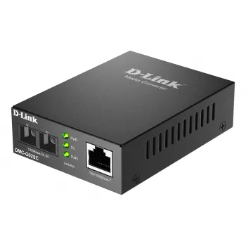 D-Link DMC-G02SC – Mediju pārveidotājs 100/1000Base-T uz 1000Base-SX SC (daudzmodu, 550 m)