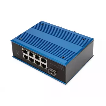 Nepārvaldāms slēdzis Digitus DN-651133 8 Port Fast Ethernet Industrial 1 SFP Uplink