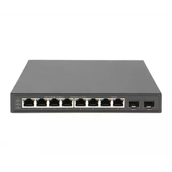 Nepārvaldāms slēdzis Digitus 8 porti Gigabit + 2 Gigabit SFP