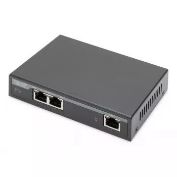 2 Portu Gigabitu 4PPoE Pagarinātājs Digitus DN-95127-1