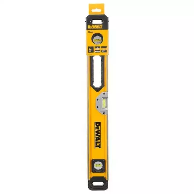 Līmenis DeWALT DWHT0-43224 0.6 m Melns Dzeltens Precizitāte 0,5 mm/m