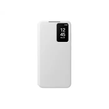 Flip vāciņš Samsung Galaxy S24+ Balts 6.7 collas 1 kabatiņa kartei