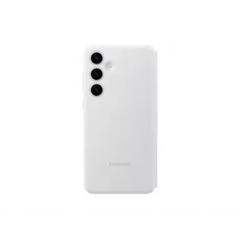 Flip vāciņš Samsung Galaxy S24+ Balts 6.7 collas 1 kabatiņa kartei