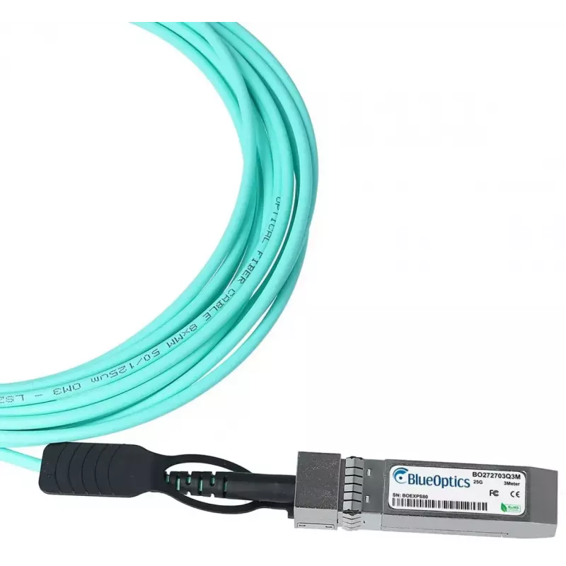 BlueOptics ET7302-AOC-3M-BO InfiniBand/optiskais kabelis SFP28 3m Vīriešu/Vīriešu
