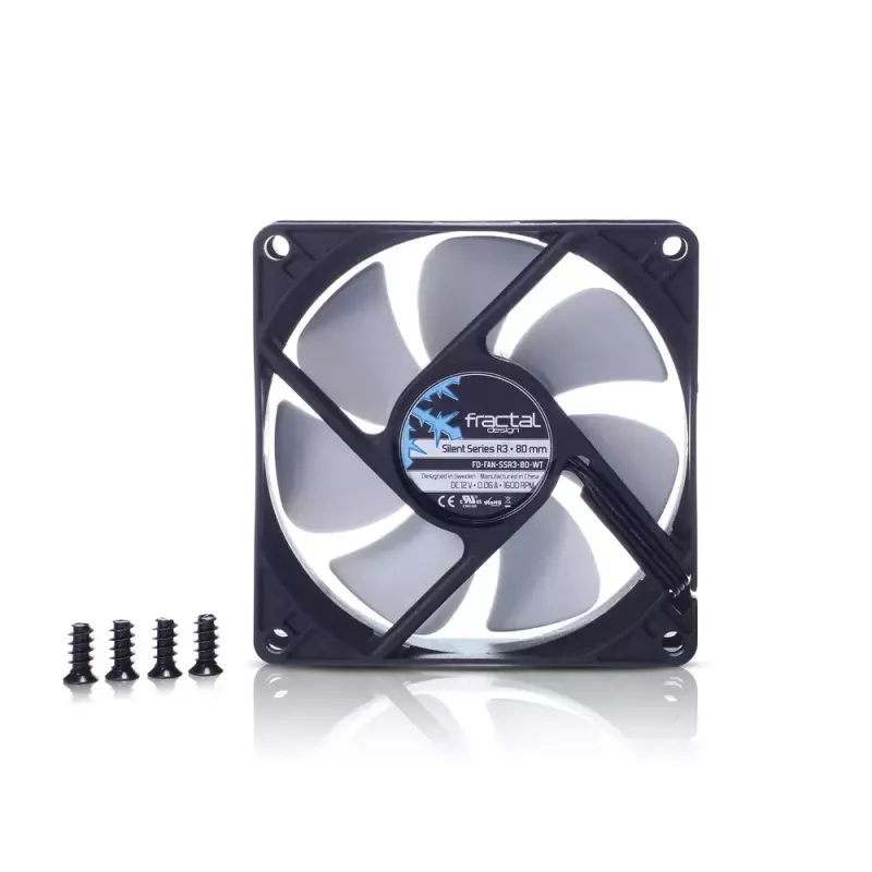 Ventilators Fractal Design Silent Series R3 80 mm