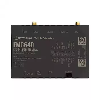 GPS izsekotājs Teltonika FMC640 auto melns