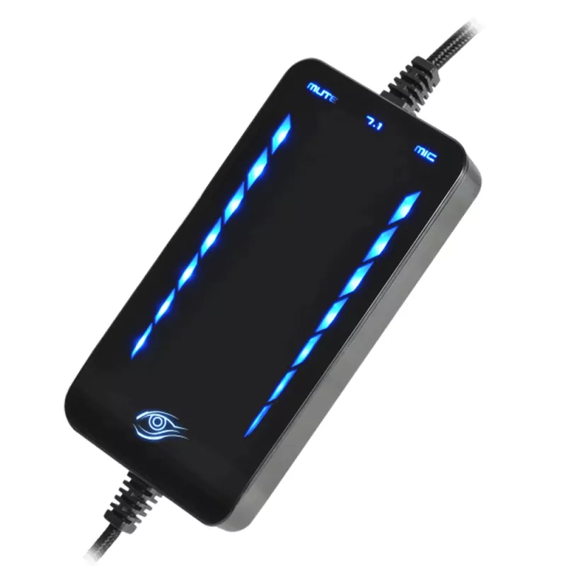GIGABYTE Force H5 austiņas, vadu, galvas saite, spēlēm, melna