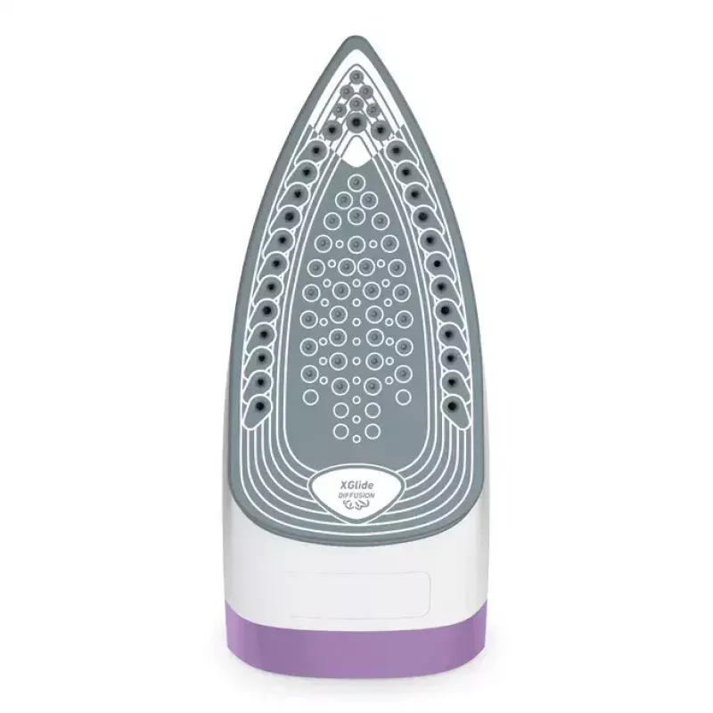 Tefal FV2836 sausā un tvaika gludeklis ar keramikas zoli 2400 W violets, balts