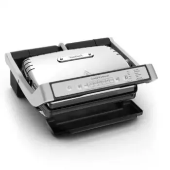 Kontakta grils Tefal GC707D 2000W Melns Nerūsējošais tērauds Taisnstūrveida