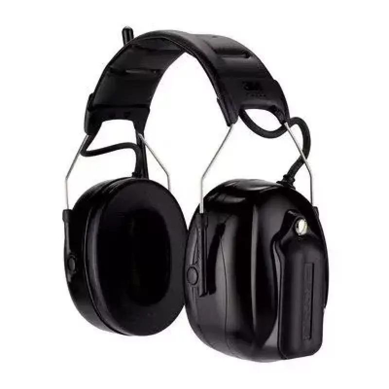 3M HRXD7A-01 bezvadu austiņas ar DAB+ un FM radio, melnas