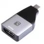 Techly IADAP USBC-HDMI4K USB grafiskais adapteris 4096 x 2160 pikseļi Melns, Sudrabs