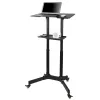 Techly ICA-TB TPM-1BK universālie ratiņi portatīvajam datoram/projektoram, 103-125 cm, melni