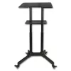 Techly ICA-TB TPM-1BK universālie ratiņi portatīvajam datoram/projektoram, 103-125 cm, melni