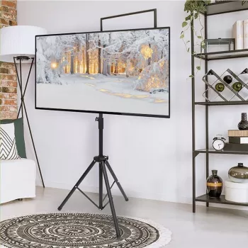 Techly ICA-TR17T stiprinājums signāla displejiem 177.8 cm (70 collas) Melns