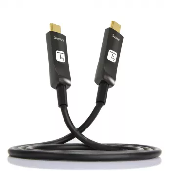 Techly ICOC-U3C-HY-030 USB kabelis 30 m USB C Melns