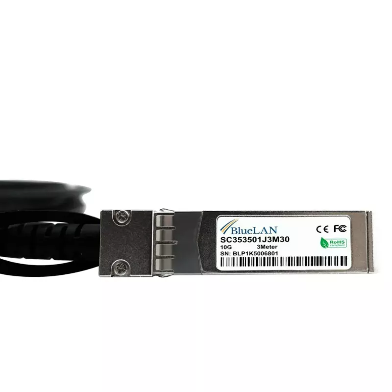 BlueOptics J9283A-BL InfiniBand/optiskās šķiedras kabelis 3 m SFP+ vīriešu/vīriešu