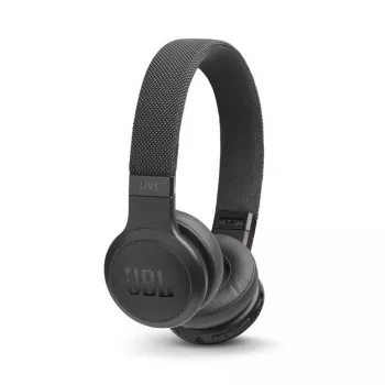 JBL Live 400BT bezvadu austiņas, uz auss, melnas