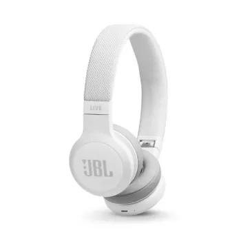 JBL Live 400BT Bezvadu Austiņas Uz Galvas Zvani/Mūzika Bluetooth Balta
