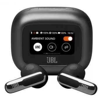 JBL Live Flex 3 Bezvadu austiņas Iekšauss Zvanu/Mūzikas/Sporta/Ikdienas Bluetooth Melnas