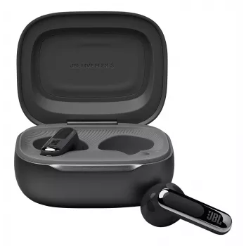 JBL Live Flex 3 Bezvadu austiņas Iekšauss Zvanu/Mūzikas/Sporta/Ikdienas Bluetooth Melnas