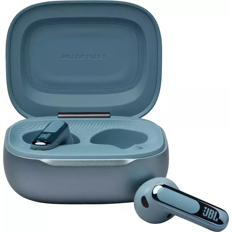 JBL Live Flex 3 Bezvadu Iekšauss Austiņas Zila