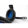Steelplay HP41 galvas austiņas ar vadu, spēļu, melnas, zilas