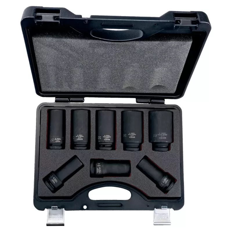 Trieciena uzgriežņu atslēgas uzgalis Bahco K8906M/8, svars 4.13 kg