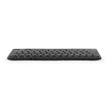 Bezvadu tastatūra Gembird KB-BTRGB-01-DE Bluetooth QWERTZ melna