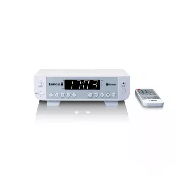 Radio modinātājs Lenco KCR-100 balts